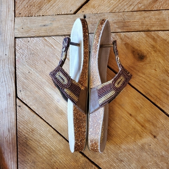 REBELS Kimber Beaded Sandals womens Size 8 - Picture 6 of 9